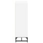 vidaXL Highboard mit Glastüren Weiß 35x37x120 cm vidaXL Highboard mit Glastüren Weiß 35x37x120 cm
