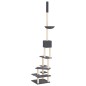 vidaXL Kratzbaum Deckenhoch Dunkelgrau 268,5-294,5 cm vidaXL Kratzbaum Deckenhoch Dunkelgrau 268,5-294,5 cm