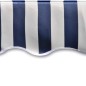 vidaXL Markisenbespannung Canvas Blau & Weiß 3 x 2,5 m (ohne Rahmen) vidaXL Markisenbespannung Canvas Blau & Weiß 3 x 2,5 m (ohne Rahmen)