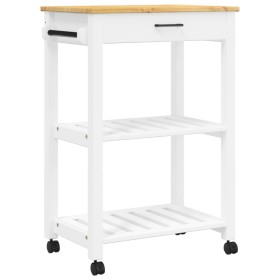 vidaXL Küchenwagen MONZA 60x40x90 cm Massivholz Kiefer