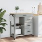 vidaXL Küchenwagen MONZA 84x40x90 cm Massivholz Kiefer vidaXL Küchenwagen MONZA 84x40x90 cm Massivholz Kiefer
