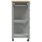 vidaXL Küchenwagen MONZA 84x40x90 cm Massivholz Kiefer vidaXL Küchenwagen MONZA 84x40x90 cm Massivholz Kiefer