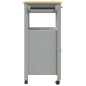 vidaXL Küchenwagen MONZA 60x40x90 cm Massivholz Kiefer vidaXL Küchenwagen MONZA 60x40x90 cm Massivholz Kiefer