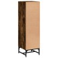 vidaXL Highboard mit Glastüren Räuchereiche 35x37x120 cm vidaXL Highboard mit Glastüren Räuchereiche 35x37x120 cm