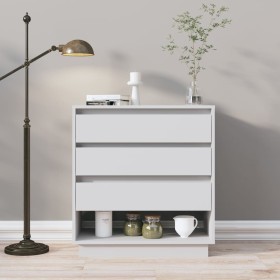 vidaXL Sideboard Hochglanz-Weiß 70x41x75 cm Holzwerkstoff