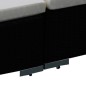 vidaXL 6-tlg. Garten-Lounge-Set mit Auflagen Poly Rattan Schwarz vidaXL 6-tlg. Garten-Lounge-Set mit Auflagen Poly Rattan Schwarz