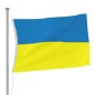 vidaXL Flagge der Ukraine mit Messingösen 90x150 cm vidaXL Flagge der Ukraine mit Messingösen 90x150 cm