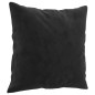 vidaXL 3-Sitzer-Sofa mit Zierkissen Schwarz 180 cm Samt vidaXL 3-Sitzer-Sofa mit Zierkissen Schwarz 180 cm Samt