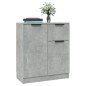 vidaXL Sideboard Betongrau 60x30x70 cm Holzwerkstoff vidaXL Sideboard Betongrau 60x30x70 cm Holzwerkstoff