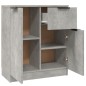 vidaXL Sideboard Betongrau 60x30x70 cm Holzwerkstoff vidaXL Sideboard Betongrau 60x30x70 cm Holzwerkstoff