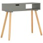 vidaXL Konsolentisch Grau 80x30x72 cm Kiefer Massivholz vidaXL Konsolentisch Grau 80x30x72 cm Kiefer Massivholz