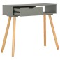 vidaXL Konsolentisch Grau 80x30x72 cm Kiefer Massivholz vidaXL Konsolentisch Grau 80x30x72 cm Kiefer Massivholz
