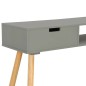 vidaXL Konsolentisch Grau 80x30x72 cm Kiefer Massivholz vidaXL Konsolentisch Grau 80x30x72 cm Kiefer Massivholz