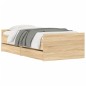 vidaXL Bettgestell mit Schubladen Sonoma-Eiche 90x190 cm vidaXL Bettgestell mit Schubladen Sonoma-Eiche 90x190 cm