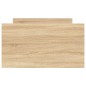 vidaXL Bettgestell mit Schubladen Sonoma-Eiche 90x190 cm vidaXL Bettgestell mit Schubladen Sonoma-Eiche 90x190 cm