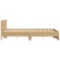 vidaXL Bettgestell mit Kopfteil Sonoma-Eiche 140x190 cm vidaXL Bettgestell mit Kopfteil Sonoma-Eiche 140x190 cm