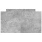 vidaXL Bettgestell mit Schubladen Betongrau 90x190 cm vidaXL Bettgestell mit Schubladen Betongrau 90x190 cm