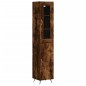Highboard Räuchereiche 34,5x34x180 cm Holzwerkstoff Highboard Räuchereiche 34,5x34x180 cm Holzwerkstoff