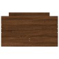 vidaXL Bettgestell mit Schubladen Braun Eichen-Optik 90x190 cm vidaXL Bettgestell mit Schubladen Braun Eichen-Optik 90x190 cm