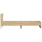 vidaXL Bettgestell mit Kopfteil Sonoma-Eiche 90x190 cm Holzwerkstoff vidaXL Bettgestell mit Kopfteil Sonoma-Eiche 90x190 cm Holzwerkstoff