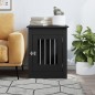 vidaXL Hundekäfig im Möbelstil Schwarz 55x80x68 cm Holzwerkstoff vidaXL Hundekäfig im Möbelstil Schwarz 55x80x68 cm Holzwerkstoff