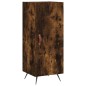 Highboard Räuchereiche 34,5x34x180 cm Holzwerkstoff Highboard Räuchereiche 34,5x34x180 cm Holzwerkstoff