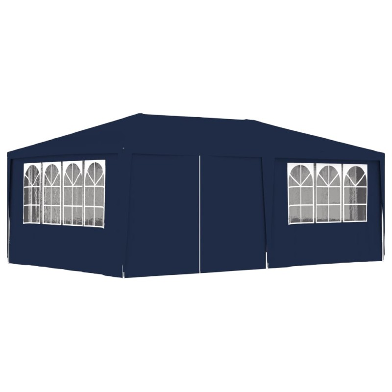 vidaXL Profi-Partyzelt mit Seitenwänden 4×6 m Blau 90 g/m² vidaXL Profi-Partyzelt mit Seitenwänden 4×6 m Blau 90 g/m²