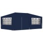 vidaXL Profi-Partyzelt mit Seitenwänden 4×6 m Blau 90 g/m² vidaXL Profi-Partyzelt mit Seitenwänden 4×6 m Blau 90 g/m²