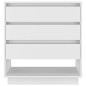 vidaXL Sideboard Weiß 70x41x75 cm Holzwerkstoff vidaXL Sideboard Weiß 70x41x75 cm Holzwerkstoff