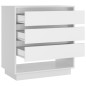 vidaXL Sideboard Weiß 70x41x75 cm Holzwerkstoff vidaXL Sideboard Weiß 70x41x75 cm Holzwerkstoff
