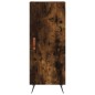 Highboard Räuchereiche 34,5x34x180 cm Holzwerkstoff Highboard Räuchereiche 34,5x34x180 cm Holzwerkstoff