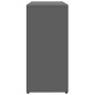 vidaXL Sideboard Grau 80x36x75 cm Holzwerkstoff vidaXL Sideboard Grau 80x36x75 cm Holzwerkstoff