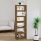 vidaXL Bücherschrank/Raumteiler Honigbraun 60x30x199,5 cm Kiefernholz vidaXL Bücherschrank/Raumteiler Honigbraun 60x30x199,5 cm Kiefernholz