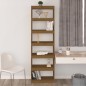 vidaXL Bücherschrank/Raumteiler Honigbraun 60x30x199,5 cm Kiefernholz vidaXL Bücherschrank/Raumteiler Honigbraun 60x30x199,5 cm Kiefernholz