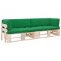 vidaXL 2-Sitzer-Palettensofa mit Kissen Imprägniertes Kiefernholz vidaXL 2-Sitzer-Palettensofa mit Kissen Imprägniertes Kiefernholz