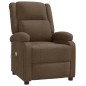 vidaXL Massagesessel Braun Stoff vidaXL Massagesessel Braun Stoff
