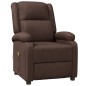 vidaXL Massagesessel Braun Kunstleder vidaXL Massagesessel Braun Kunstleder