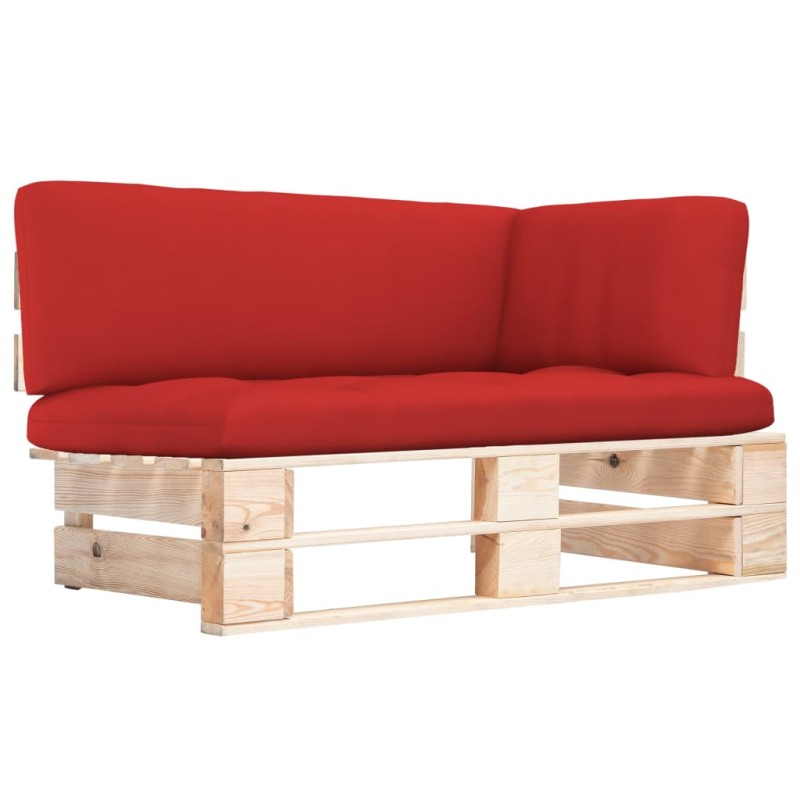 vidaXL Outdoor-Ecksofa Paletten Kiefernholz Imprägniert vidaXL Outdoor-Ecksofa Paletten Kiefernholz Imprägniert