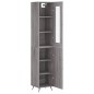 Highboard Grau Sonoma 34,5x34x180 cm Holzwerkstoff Highboard Grau Sonoma 34,5x34x180 cm Holzwerkstoff