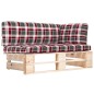 vidaXL Outdoor-Ecksofa Paletten Kiefernholz Imprägniert vidaXL Outdoor-Ecksofa Paletten Kiefernholz Imprägniert