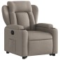 vidaXL Relaxsessel mit Aufstehhilfe Taupe Stoff vidaXL Relaxsessel mit Aufstehhilfe Taupe Stoff