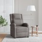 vidaXL Ohrensessel mit Massagefunktion Taupe Stoff vidaXL Ohrensessel mit Massagefunktion Taupe Stoff