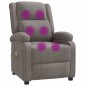 vidaXL Ohrensessel mit Massagefunktion Taupe Stoff vidaXL Ohrensessel mit Massagefunktion Taupe Stoff