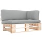 vidaXL Outdoor-Ecksofa Paletten Kiefernholz Imprägniert vidaXL Outdoor-Ecksofa Paletten Kiefernholz Imprägniert