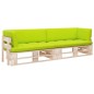 vidaXL 2-Sitzer-Palettensofa mit Kissen Imprägniertes Kiefernholz vidaXL 2-Sitzer-Palettensofa mit Kissen Imprägniertes Kiefernholz