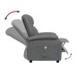 vidaXL Massagesessel Anthrazit Kunstleder vidaXL Massagesessel Anthrazit Kunstleder