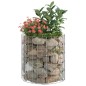 vidaXL Gabionen-Säule Rund Verzinkter Stahl Ø50x50 cm vidaXL Gabionen-Säule Rund Verzinkter Stahl Ø50x50 cm