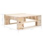 vidaXL 4-tlg. Paletten-Lounge-Set mit Kissen Imprägniertes Kiefernholz vidaXL 4-tlg. Paletten-Lounge-Set mit Kissen Imprägniertes Kiefernholz