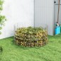 vidaXL Gartenkomposter Ø100x50 cm Verzinkter Stahl vidaXL Gartenkomposter Ø100x50 cm Verzinkter Stahl