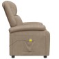vidaXL Massagesessel Cappuccino-Braun Kunstleder vidaXL Massagesessel Cappuccino-Braun Kunstleder